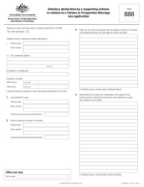 888 statutory declaration|Form 888 Statutory Declarations .